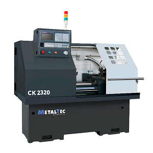 MetalTec CK 2320 токарный станок c ЧПУ с прямой станиной (гидрав. патрон)