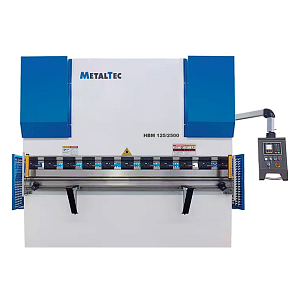 MetalTec HBM 125/2500 (Е22, инвертор заднего упора) гидравлический листогибочный пресс